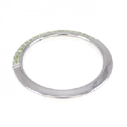 Nhẫn Garnet Xanh K18WG 0.53CT 670788