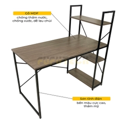 BÀN HỌC/ BÀN LÀM VIỆC THÁO LẮP TÍCH HỢP GIÁ SÁCH* TẶNG QUÀ 0Đ TRONG SHOP 335857