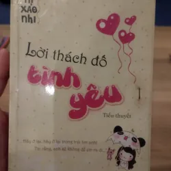 cuốn tiểu thuyết có thông tin như sau:Tên sách: Lời Thách Đố Tình Yêu.Tác giả: Ni Xảo Nhi.