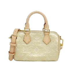 Túi xách Boston Louis Vuitton Monogram Laminated Jacquard Nano Speedy M82242 - Hàng hiệu Chính hãng