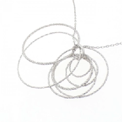 K18WG Necklace - Hàng hiệu Authentic 848535