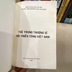 TUỆ TRUNG THƯỢNG SĨ VỚI THIỀN TÔNG VIỆT NAM (Bản in năm 2000) 455614