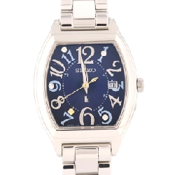 Seiko LUKIA Đồng hồ sóng radio LTD SSQW103 TI Quartz năng lượng mặt trời - Hàng hiệu Chính hãng