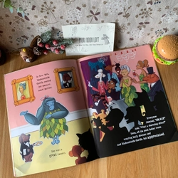 Sách tranh tiếng anh Mademoiselle Gorilla, Used, Picture Book For Kids 459548