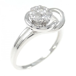 Nhẫn kim cương K18WG 0.27CT - Hàng hiệu Authentic