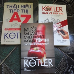 3 CUỐN CỦA PHILIP KOTLER : MARKETING , TIẾP THỊ .