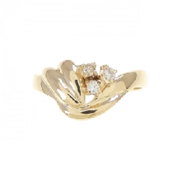 Nhẫn kim cương K18YG 665555