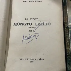 Bá tước Monte Cristo Tiểu thuyết của Alexandre Dumas 1030093