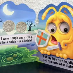Board book I'M JUST A SCARED MONSTER! 797067