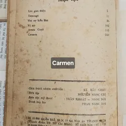 CARMEN - Tác phẩm VH kinh điển của nhà văn Prosper Mérimée , 703523