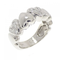 Nhẫn kim cương hình trái tim Mikimoto 0.20CT - Hàng hiệu chính hãng