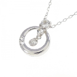 K10WG Đá Topaz Trắng Dây Chuyền - Hàng hiệu Chính hãng 865410