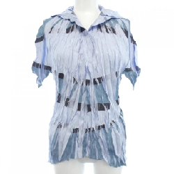 Áo sơ mi ngắn tay PLEATS PLEASE - Hàng hiệu Authentic