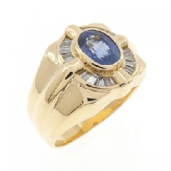 Nhẫn Sapphire K18YG 1.27CT - Hàng hiệu Chính hãng