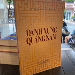 Sách DANH XƯNG QUẢNG NAM