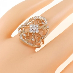 Nhẫn kim cương K18PG 0.46CT 673573