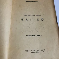 📚 CÂU HỎI GIÁO – KHOA ĐẠI SỐ TÚ TÀI PHẦN NHẤT BAN A 571038