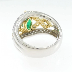 Nhẫn Emerald PT900/K18YG 1.48CT 667420