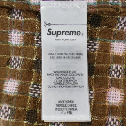 シュプリーム SUPREME Metallic Plaid Zip Up Shi シャツ - Hàng hiệu Authentic 884062