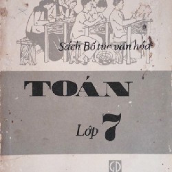 Sách Bổ túc văn hóa Toán lớp 7 xưa 14451