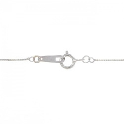 K18WG Dây chuyền kim cương hình trái tim Pavé 0.20CT - Hàng hiệu Chính hãng 859586