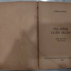 GIA ĐÌNH LUẨN QUẨN: tiểu thuyết.
Tác giả: André Maurois.
Dịch giả: Lê Vui 314982