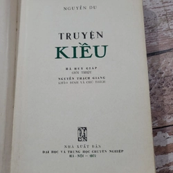 Truyện Kiều _ Nguyễn Du _ 1972_ Nguyễn thạch Giang khảo đính và chú thích 333761