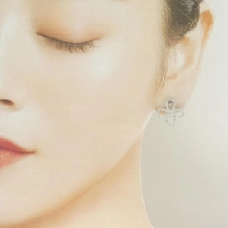 K18WG Bông tai kim cương 0.56CT - Hàng hiệu Chính hãng 865117