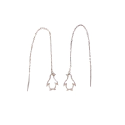 K10PG Bông tai hình khối - Hàng hiệu Chính hãng