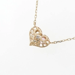 K10YG Heart Tourmaline Necklace - Hàng hiệu Authentic 863572