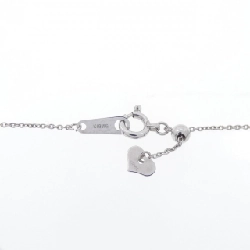 K18WG Dây chuyền kim cương ba viên 0.54CT - Hàng hiệu Authentic 864912