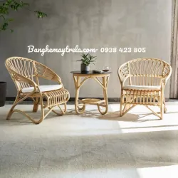 Ghế mây đơn cafe 785864