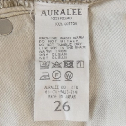 【Mã giảm giá】Quần jeans AURALEE 652961