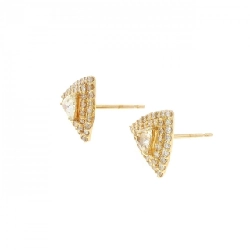 Bông tai kim cương K18YG 0.54CT - Hàng hiệu Chính hãng 871502