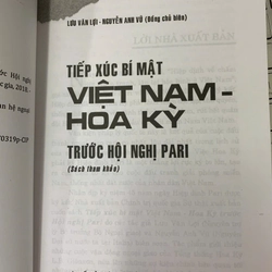 TIẾP XÚC BÍ MẬT VIỆT NAM HOA KỲ TRƯỚC HỘI NGHỊ PARI 530196