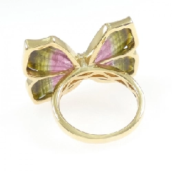 Nhẫn Tourmaline Bướm K18YG - Hàng hiệu Chính hãng 850223
