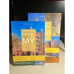 Sách vàng Du Học Mỹ ( bộ 2 tập)- Tác giả Nguyễn Hữu Quang- NXB Thế Giới 2017- Sách qua sử dụng còn tốt, có hightlight một số trang STB1558 Blogmeo 27525
