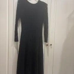 Váy nữ Maxi dài ren màu đen thướt tha