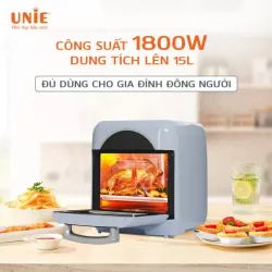 Nồi chiên hơi nước UNIE STEAM COLOR – Ăn ngon mà không lo dầu mỡ 572386