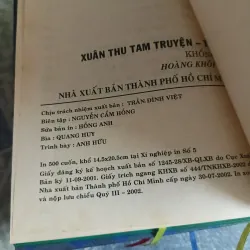 Xuân Thu Tam truyện ( 5 tập )- Khổng Tử 689428