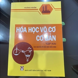 Sách Hoá học vô cơ cơ bản tập 2 Hoàng Nhâm còn mới chưa sử dụng 238693