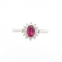 Nhẫn Ruby PT900 0.45CT - Hàng hiệu Chính hãng 849584