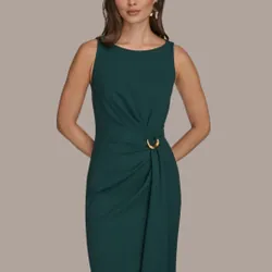 Váy sát nách xếp ly eo DKD 735622