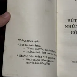 Bút ký dưới hầm 763370