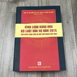 Bình luận khoa học bộ luật dân sự năm 2015 của nước CHXHCNVN. 8b2