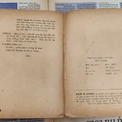 KỊCH - Maxim Gorky (ba vở) - Dịch giả: Hồng Phi - NXB Văn học 1978 705207