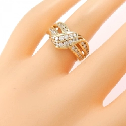 Nhẫn kim cương K18YG 0.75CT - Hàng hiệu Authentic 846731