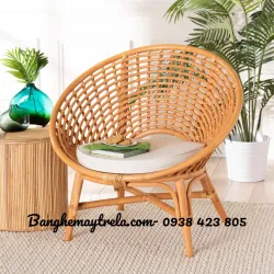 Ghế mây đơn tự nhiên hiện đại 750615