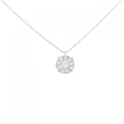 K18WG Dây chuyền kim cương 0.22CT - Hàng hiệu Chính hãng