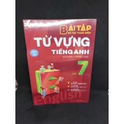 Combo luyện chuyên sâu ngữ pháp từ vựng và bài tập tiếng Anh lớp 7 mới 90% HCM2707 35086